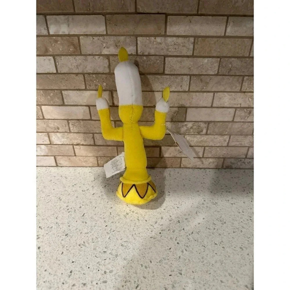 Disney Store Beauty And The Beast Lumiere Mini Bean Bag Plush b21 - Picture 2 of 3